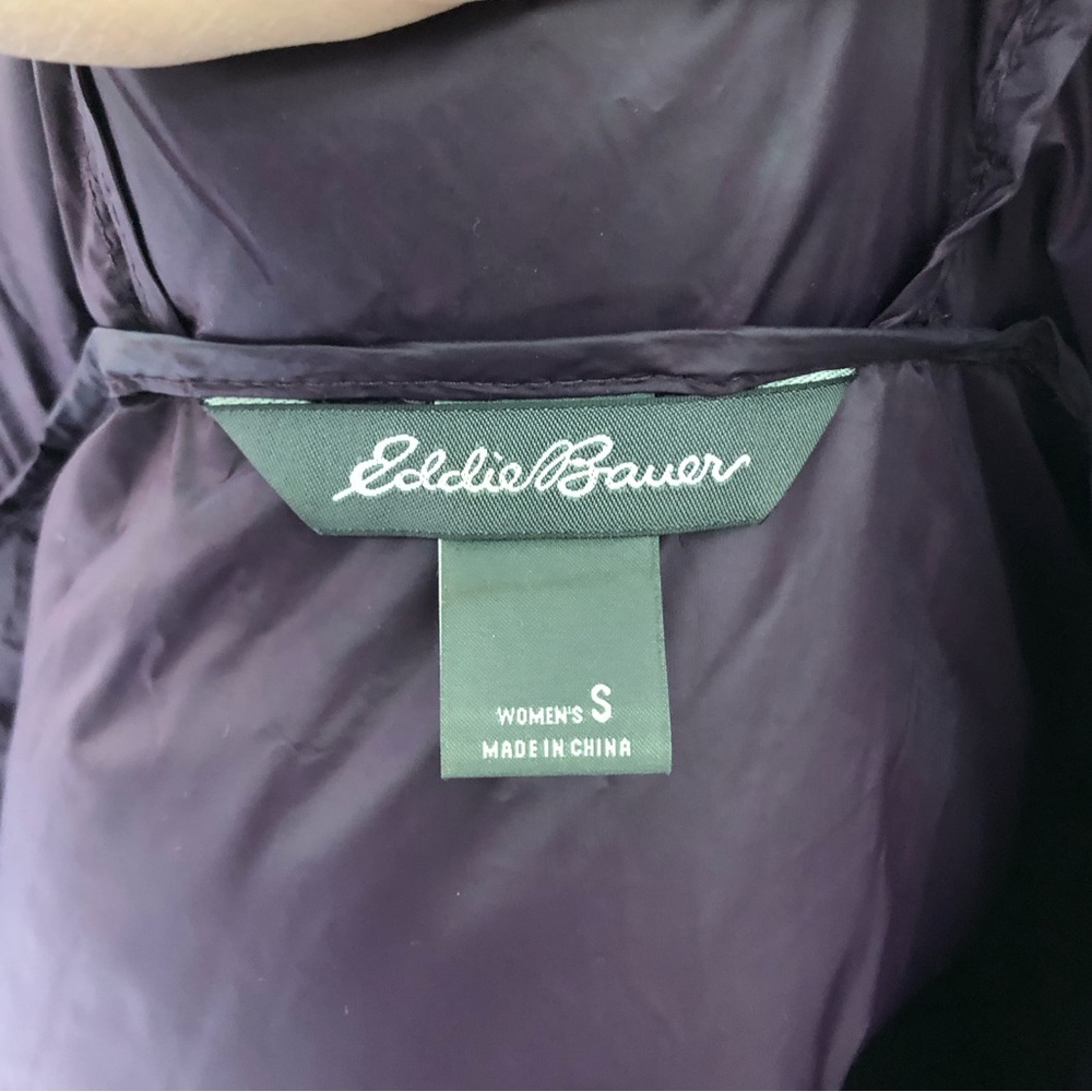 Eddie Bauer Luna Peak Down Filled Jacket in Deep Eggplant - Picture 3 of 12